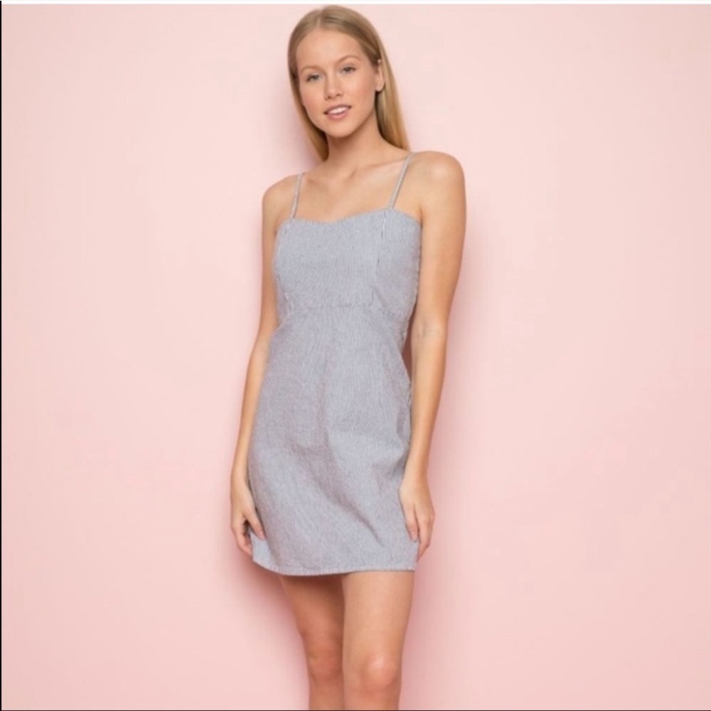 Brandy Melville Karla Striped Mini Dress